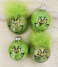 Grinch Ornaments