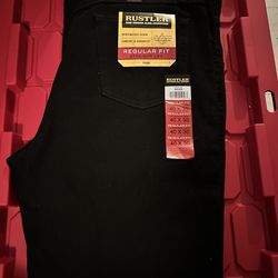 Rustler Black Jeans