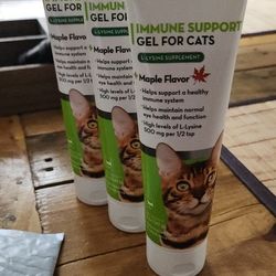 Immune Support Gel For Cats 4 Unopened Bottles