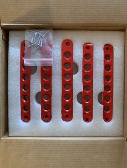 Red Jeep Wrangler Door Handle Inserts