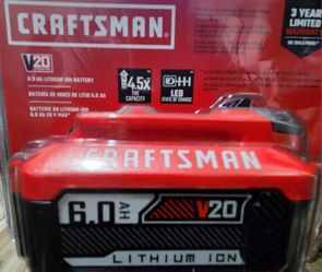 Craftsman 6ah Battery