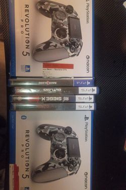 PlayStation 5 Nacon Controllers and 4 New Games