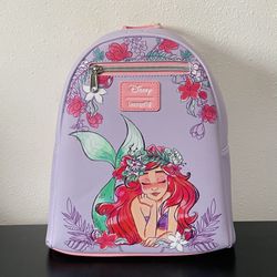 Loungefly Disney The Little Mermaid Floral Dream Mini Backpack