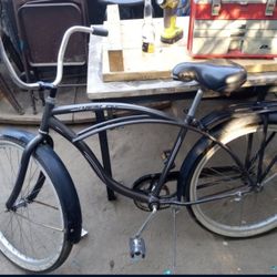 Schwinn Delmar beach cruiser bicycle.