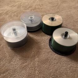 Lots of old Blank CD’s & DVD’s