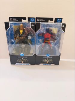 McFarlane Toys DC Multiverse Black Adam & Atom Smasher Bundle – 7”