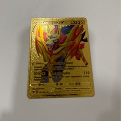 Zamanzeta V Gold Pokémon Card