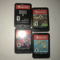 Nintendo Switch Games, Case, And Headphones 