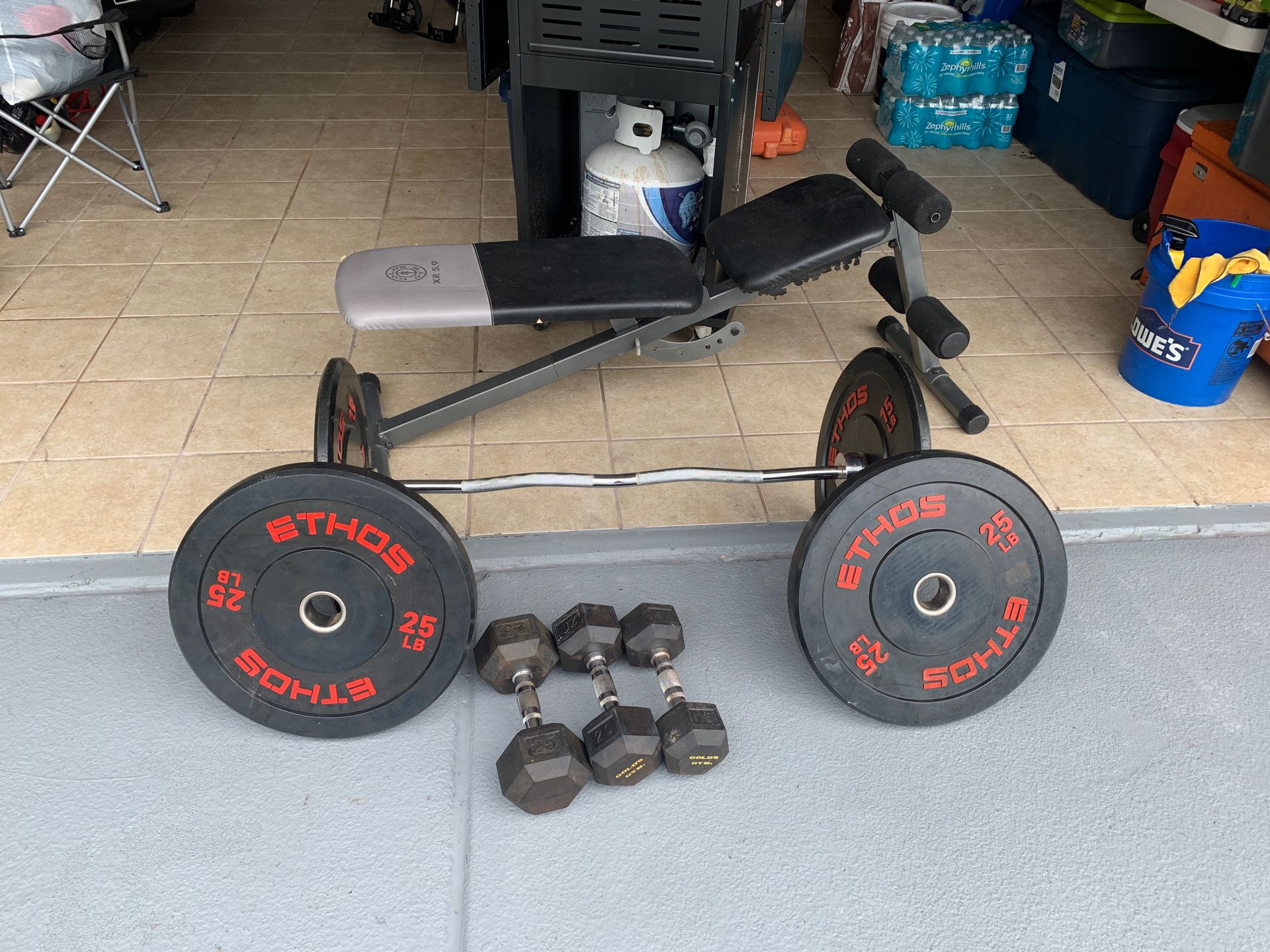 Weight set