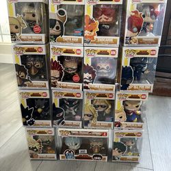 funko pops my hero academia