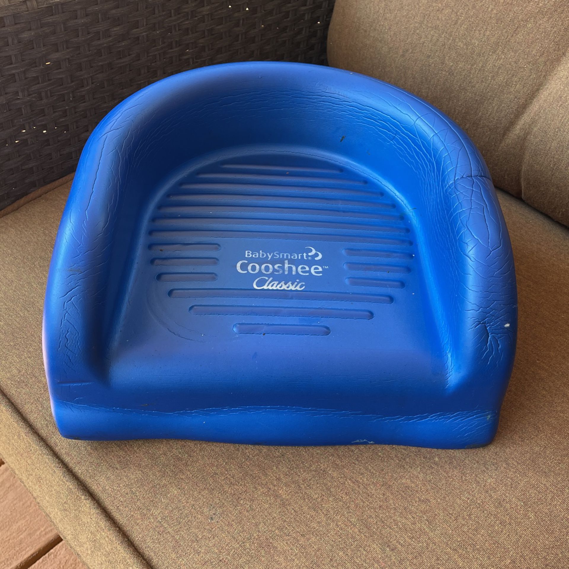 Baby cooshee booster Seat Blue