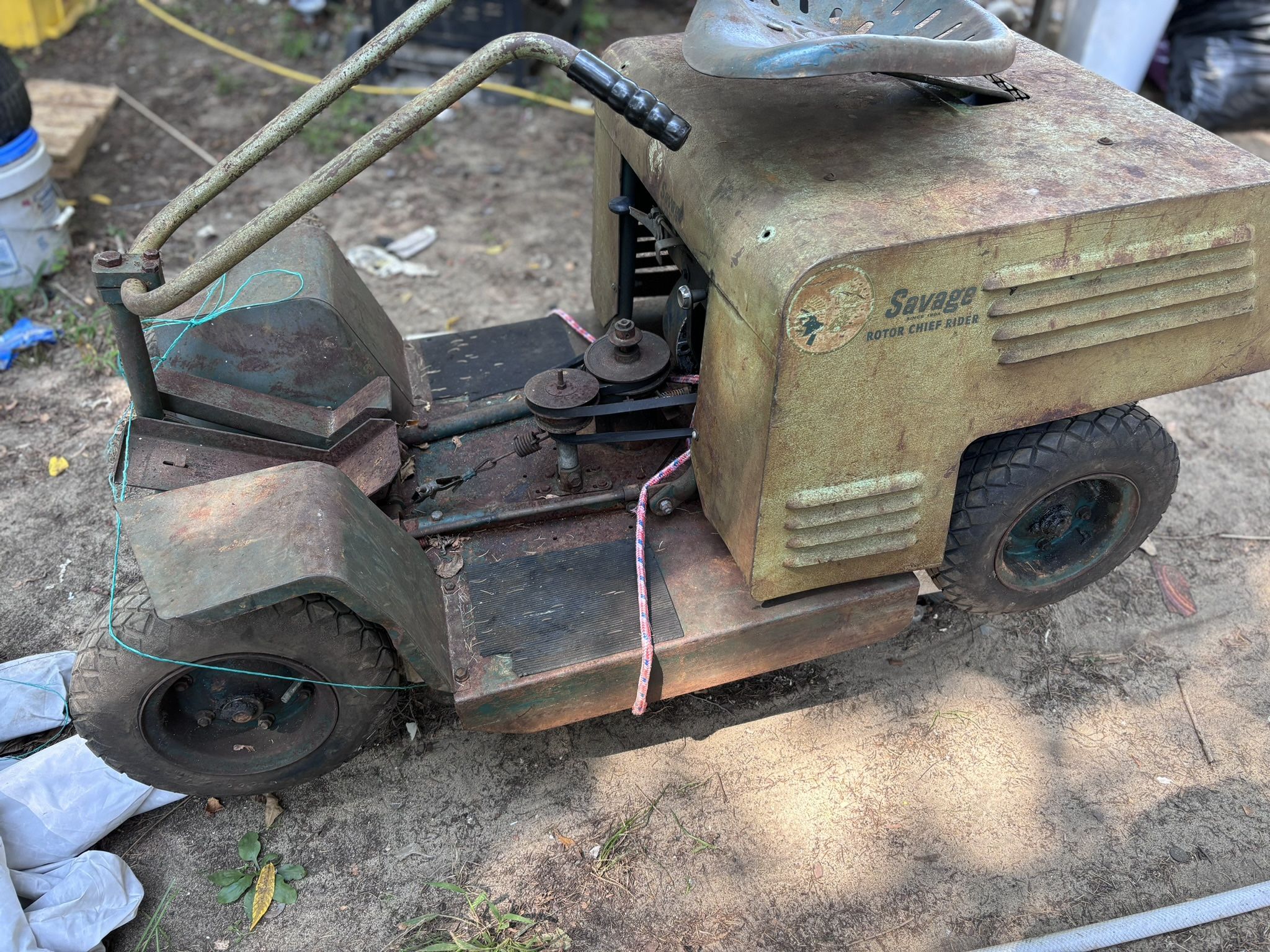 1950 Savage Chef Rider Lawnmower‼️‼️