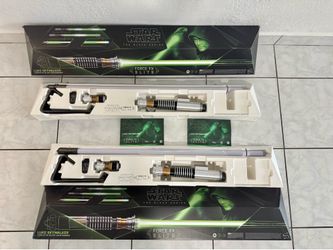 Star Wars The Black Series Luke Skywalker Force FX Elite Lightsaber Sword