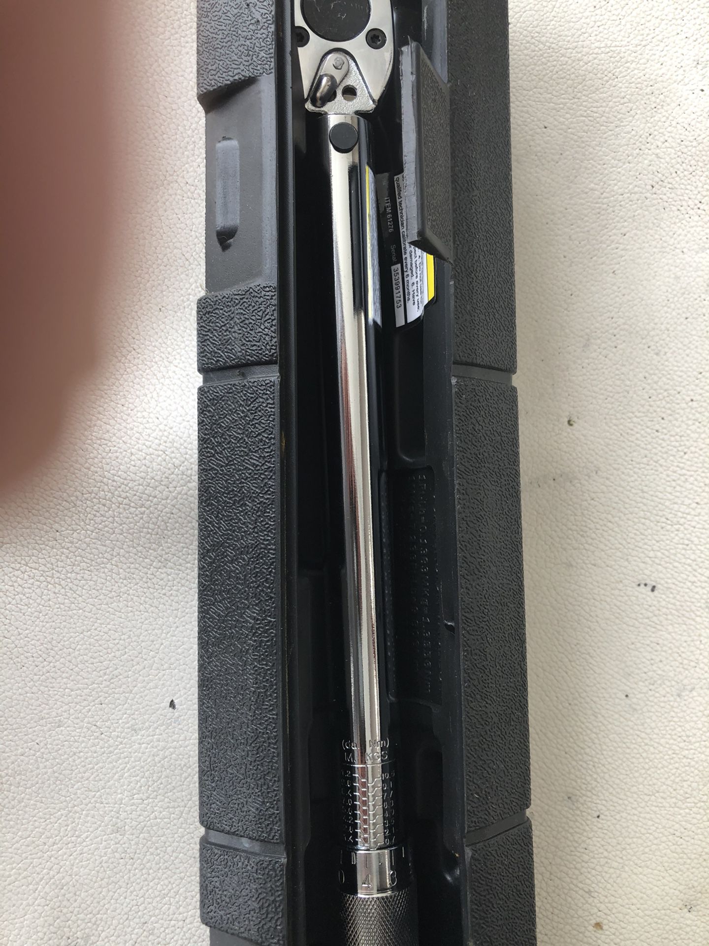 Pittsburgh Click-Type Torque Wrench