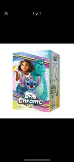 Topps Chrome Disney Blaster Box 2025