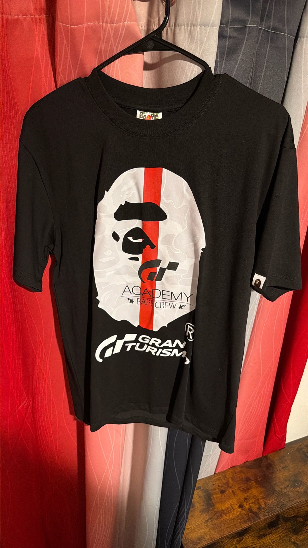 A Bathing Ape x Gran Turismo Academy Bape Crew T-shirt
