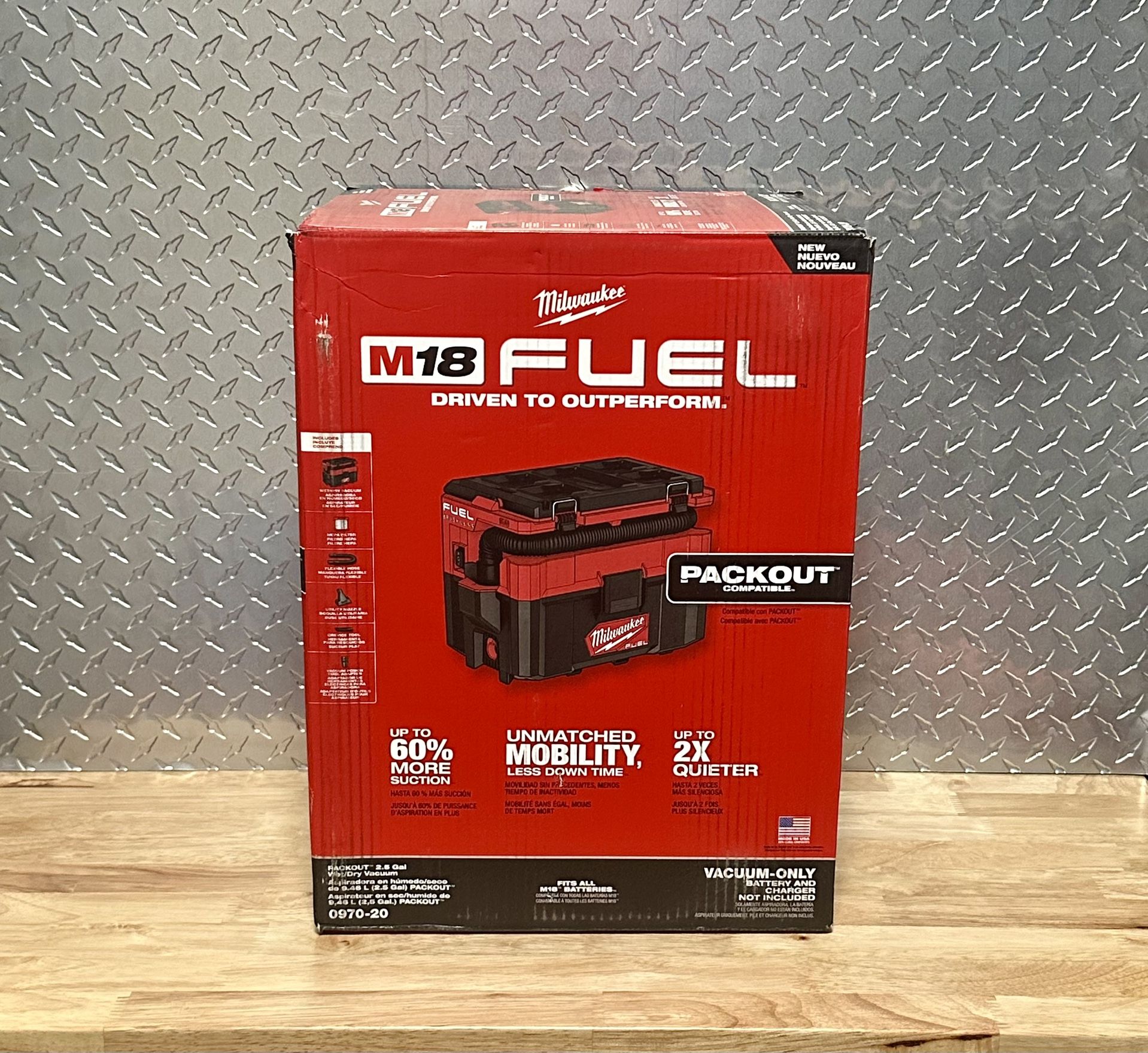 Milwaukee M18 FUEL Packout Vacuum 0970-20