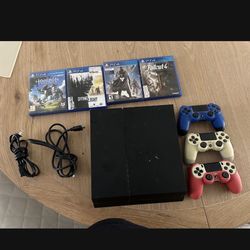 PS4 With Games 