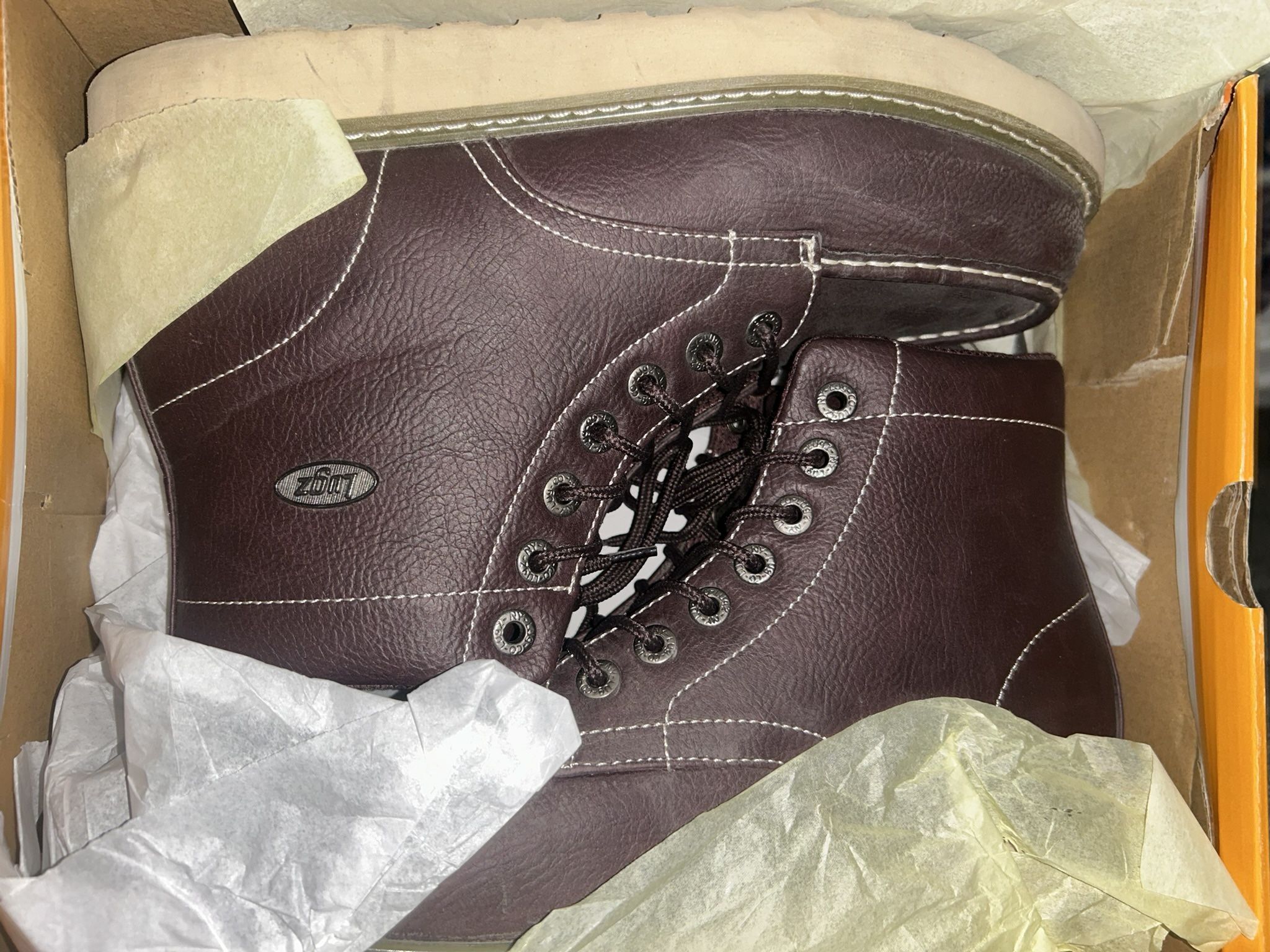 Lugz Amazon Work Boots Not Steel Toe