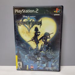 PS2 Disney Kingdom Hearts With Manual