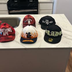 ‼️‼️‼️Bape Hats , Paradox,hellstar , Ysl‼️‼️