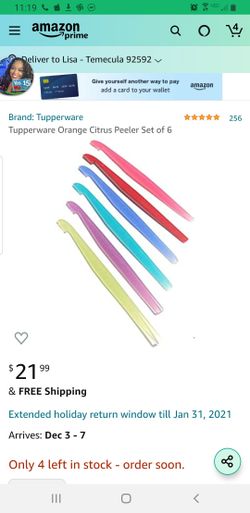 Brand new set of Tupperware picks