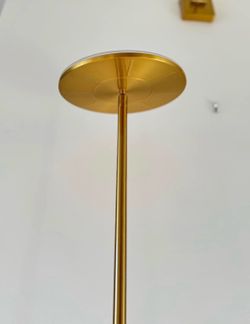 Modern Brushed Gold Floor Lamp