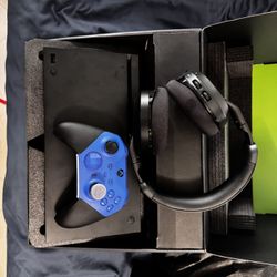 Xbox series x, elite series 2 controller, turtle beach stealth 600 wireless headset 