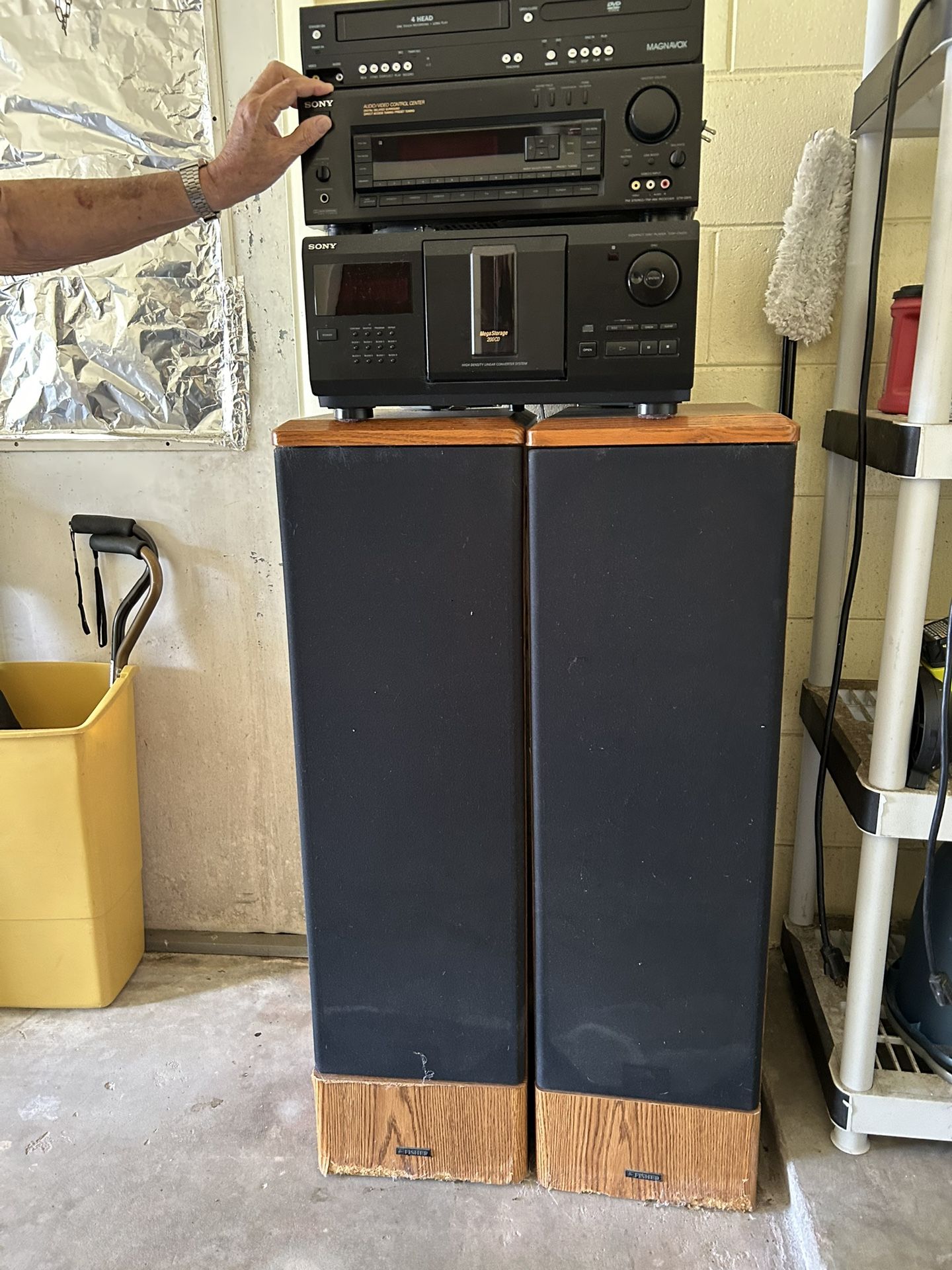 VINTAGE‼️ Stereo System