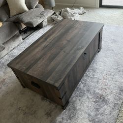 Modern Coffee Table With Hidden Storage - Brand New