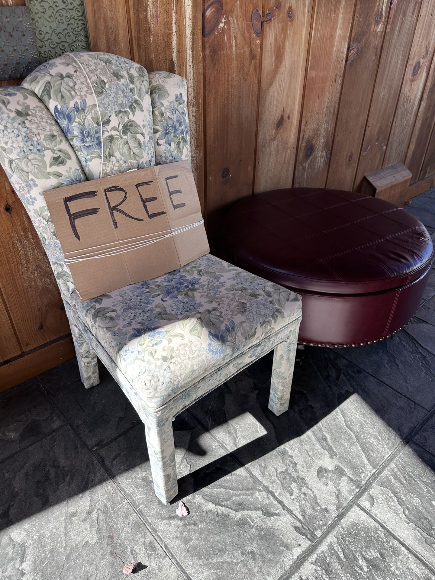 Chair And Ottoman