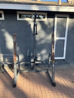 Squat rack and Cable Pulley Apex