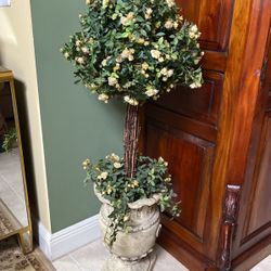Silk Flower Topiary 