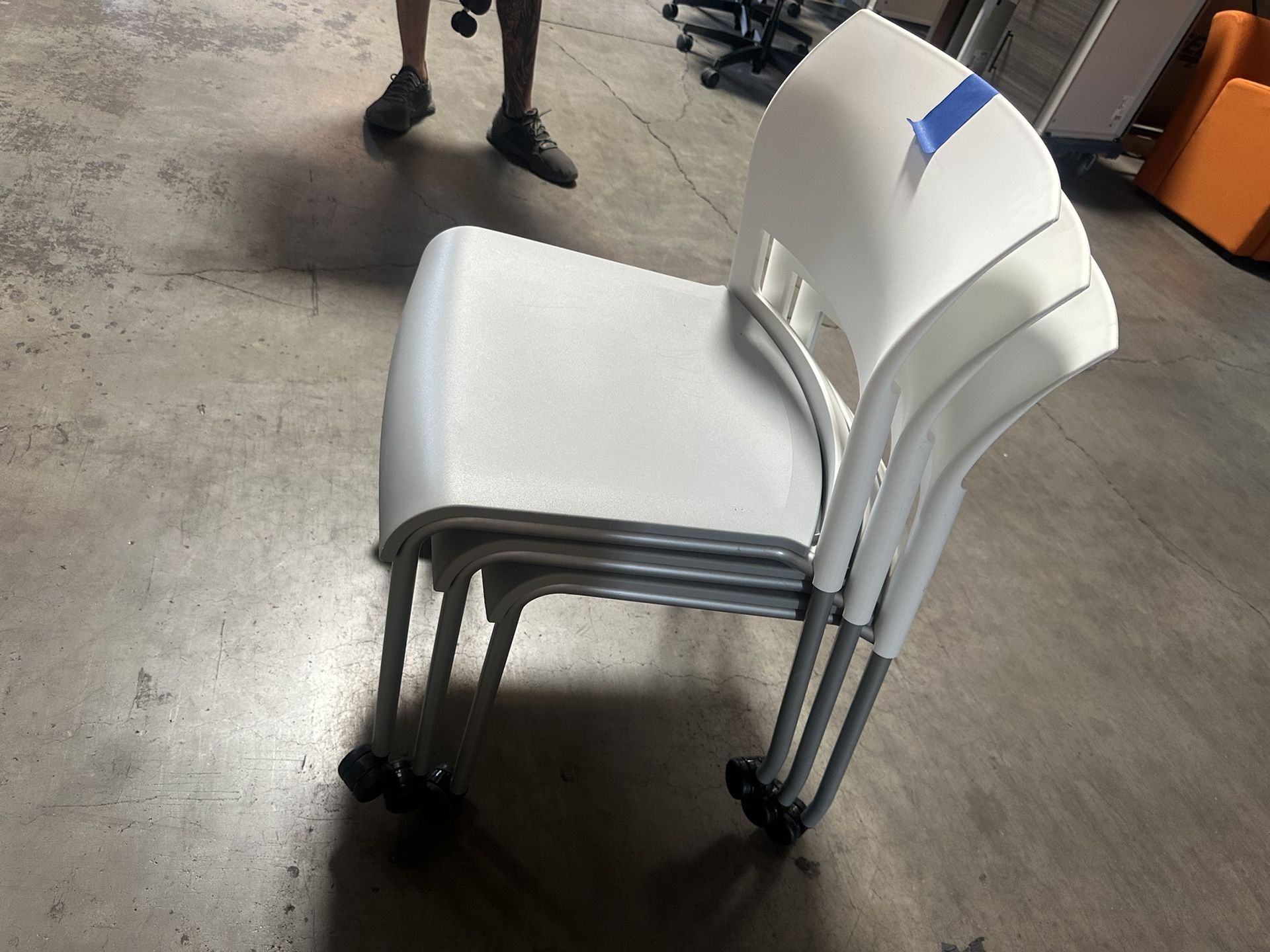 Steelcase Staking Stackable Lobby Waiting Room Training Classroom Office Chairs 50+