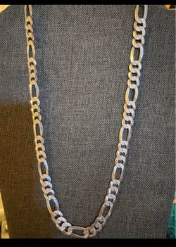 Sólida Plata 925 Cadena 22’