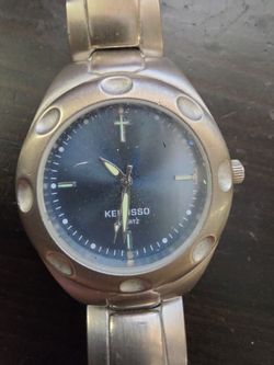 Kerusso Quartz Watch with Cross Dial
