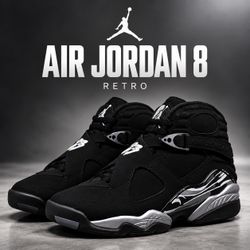 Nike Air Jordan Retro 8 Chrome