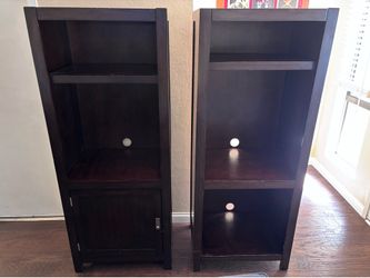 3-piece Dark Espresso Wood Entertainment Center Set