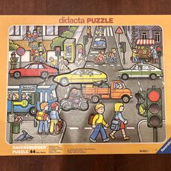 Ravensburger Didacta Puzzle "Straßenverkehr" (Street Traffic)
