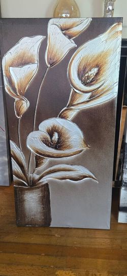 FLORAL ART CANVAS