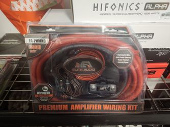 New!! Elite Audio 0 Gauge Wiring Kit