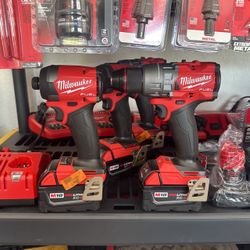 Milwaukee Drill And Impact 