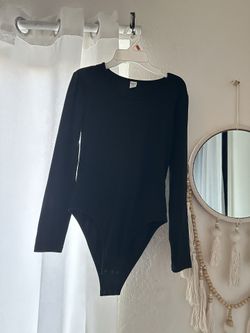 Shien Teen Black Color Bodysuit