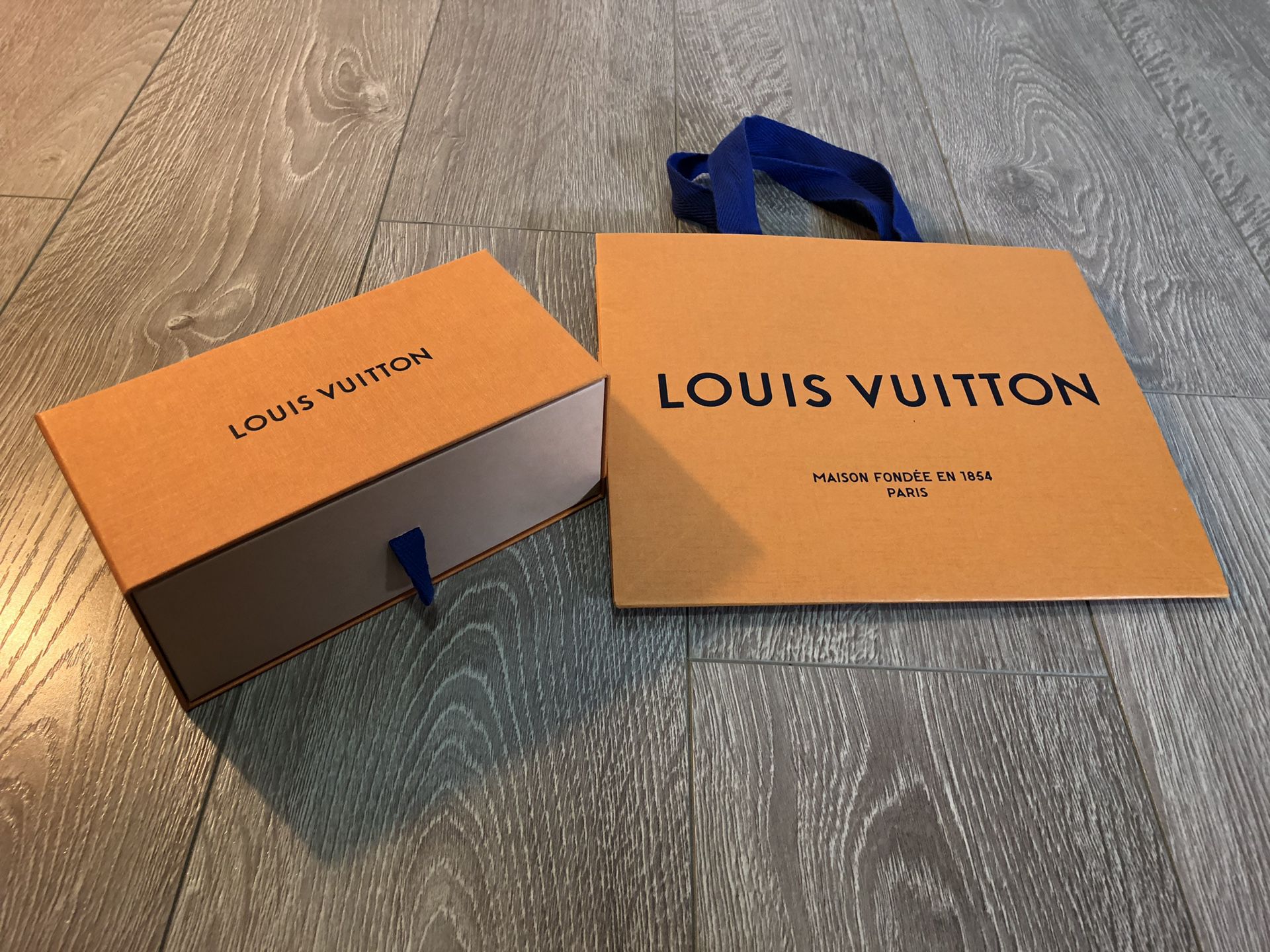 Louis Vuitton LV Shopping Bag Plastic Bag Empty Tote Gift for Sale in  Brooklyn, NY - OfferUp