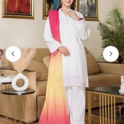 Farshi Shalwar 3 Piece Kurta Set