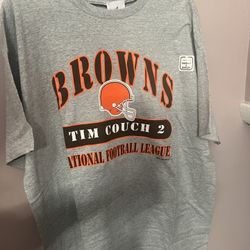 Cleveland Browns Vintage Tim Couch Shirt New Size 2XL