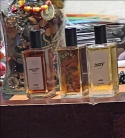 LUSH brand perfumes
