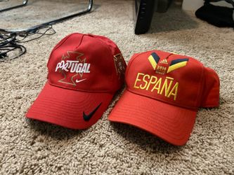 Nike and Adidas soccer hats
