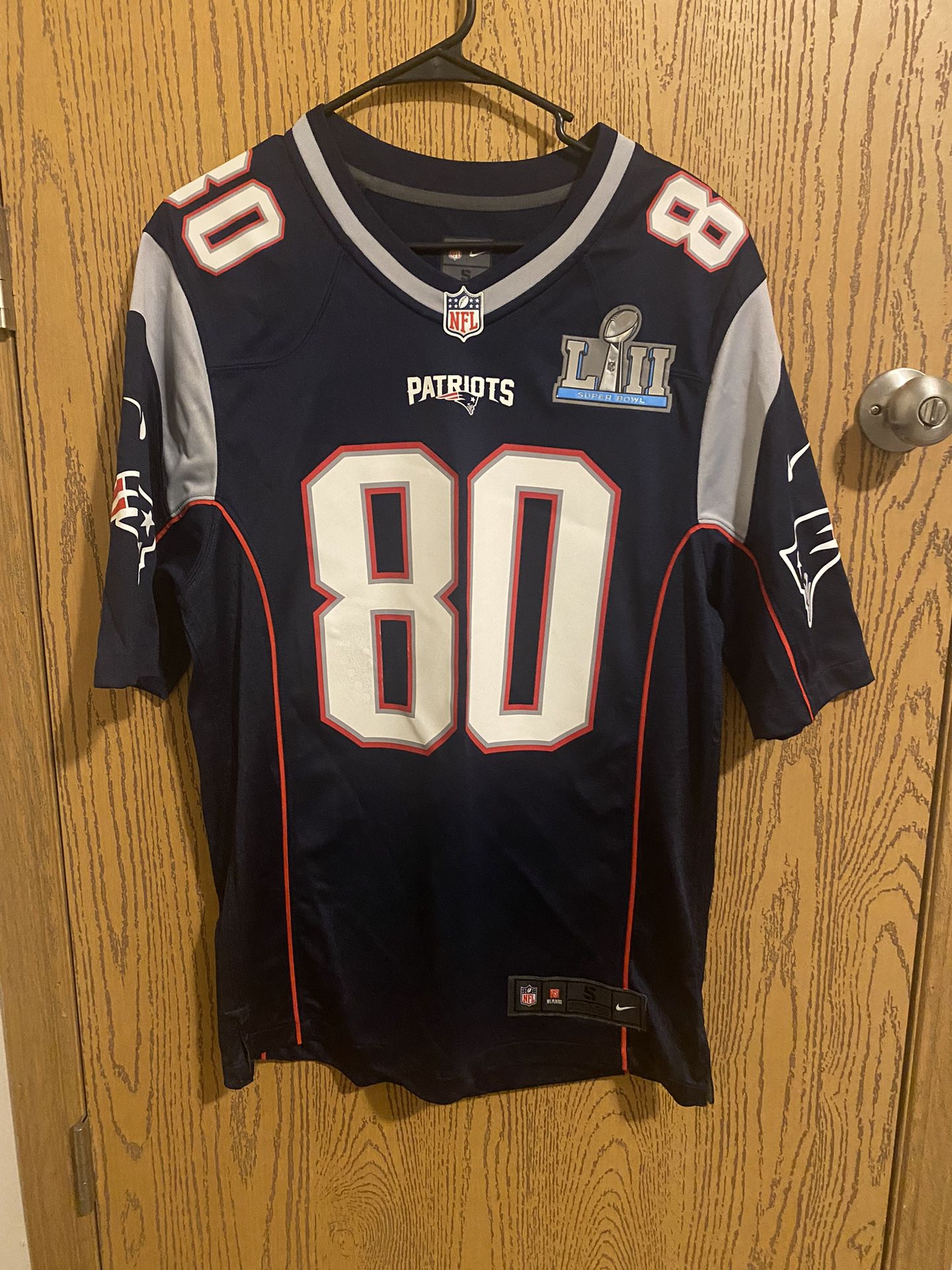 Danny Amendola New England Patriots Super Bowl 52 Blue Jersey S