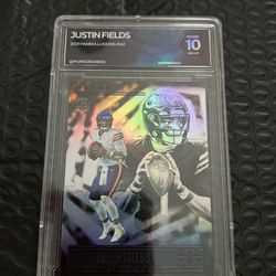 GradedX 10 Justin Fields Rookie Card